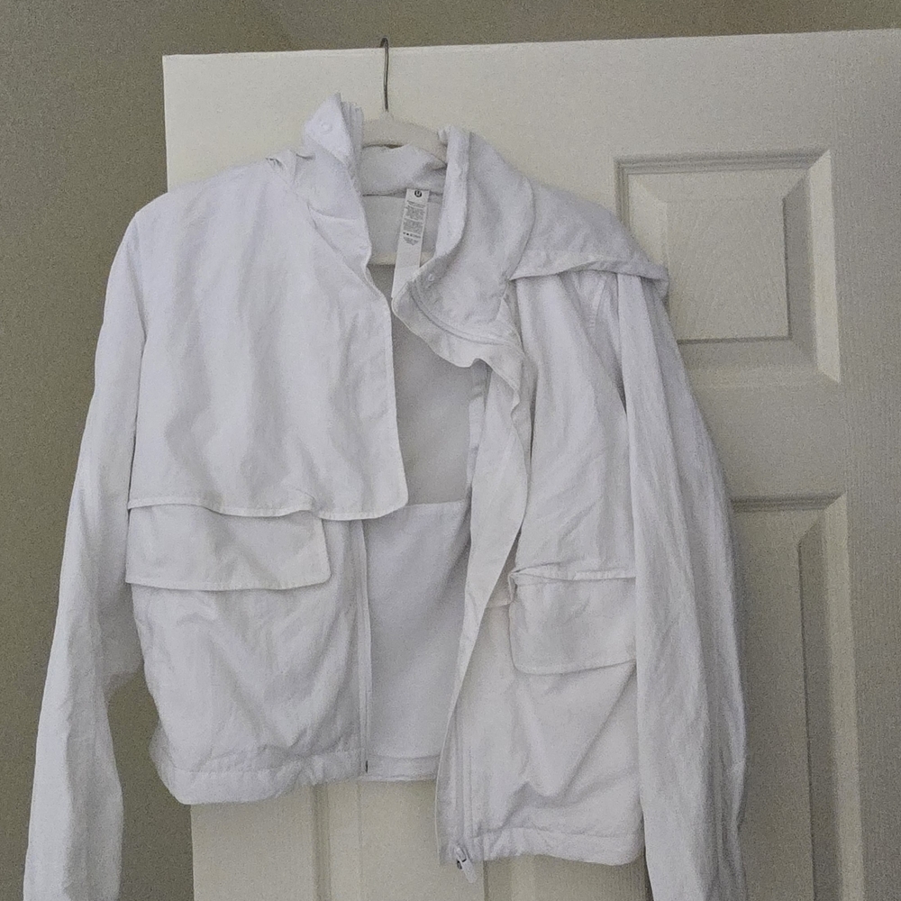 lululemon athletica White Utility Jacket